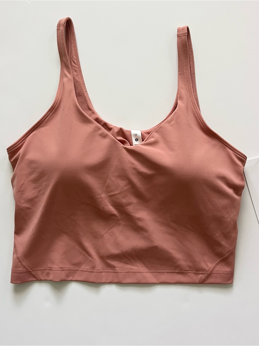 NWT lululemon athletica Align Tank Top Pink Savannah -Size 12